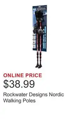 Costco Rockwater Designs Nordic Walking Poles offer