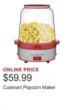 Costco Cuisinart Popcorn Maker offer
