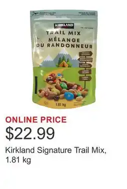 Costco Kirkland Signature Trail Mix, 1.81 kg offer
