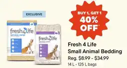 Petvalu Fresh 4 Life Small Animal Bedding offer