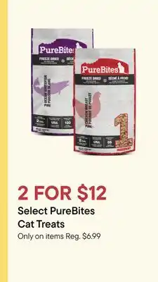 Petvalu Select PureBites Cat Treats offer