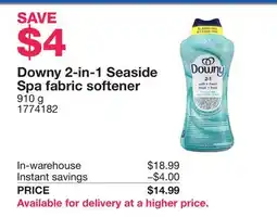 Costco Downy 2-in-1 Seaside Spa fabric softener offer