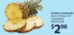 Walmart Golden pineapple offer