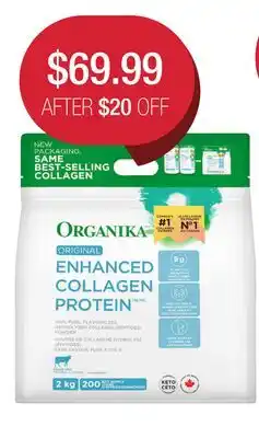 Costco ORGANIKA ENHANCED COLLAGEN PROTEIN offer