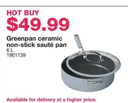 Costco Greenpan ceramic non-stick sauté pan offer