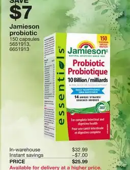 Costco Jamieson probiotic offer
