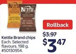 Walmart Kettle Brand chips offer