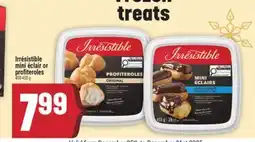 Marché Adonis Irrésistible mini éclair or profiteroles offer