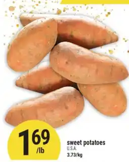 Marché Adonis Sweet potatoes offer