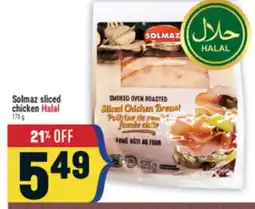 Marché Adonis Solmaz sliced chicken Halal offer