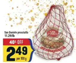 Marché Adonis San Daniele prosciutto offer