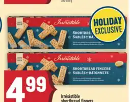 Marché Adonis Irrésistible shortbread fingers offer