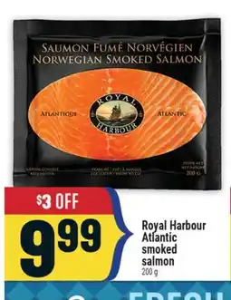 Marché Adonis Royal Harbour Atlantic smoked salmon offer