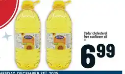 Marché Adonis Cedar cholesterol free sunflower oil offer