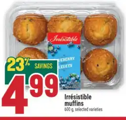 Marché Adonis Irrésistible muffins offer