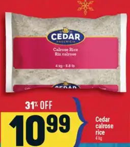 Marché Adonis Cedar calrose rice offer