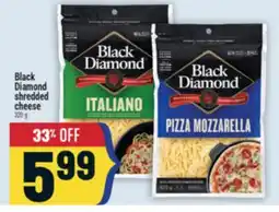Marché Adonis Black Diamond shredded cheese offer