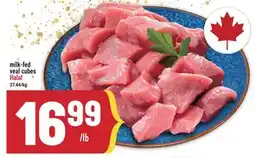 Marché Adonis Milk-fed veal cubes Halal offer