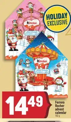 Marché Adonis Ferrero Rocher advent calendar offer