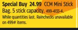 Canadian Tire CCM Mini Stick Bag offer