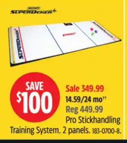 Canadian Tire Pro Stickhandling Training System offer