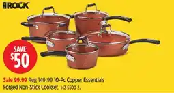 Canadian Tire 10-Pc Copper Essentials Forged Non-Stick Cookset offer