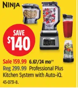 Canadian Tire Ninja Professional Plus Kitchen System with Auto-iQ offer