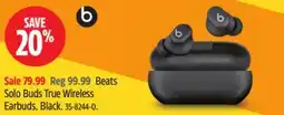 Canadian Tire Beats Solo Buds True Wireless Earbuds, Black offer