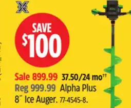 Canadian Tire Alpha Plus 8˝ Ice Auger offer