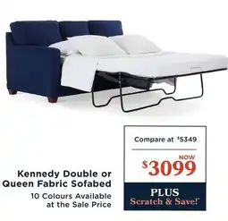 La Z Boy Kennedy Double or Queen Fabric Sofabed offer