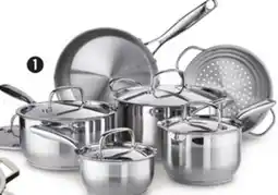 Canadian Tire PADERNO Canadian Classic 18/10 Stainless-Steel Cookset, 11-Pc offer