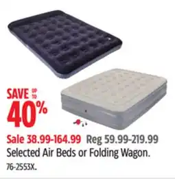 Canadian Tire Selected Air Beds or Folding Wagon offer