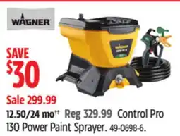 Canadian Tire Control Pro 130 Power Paint Sprayer offer