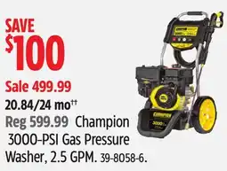 Canadian Tire Champion 3000-PSI Gas Pressure offer