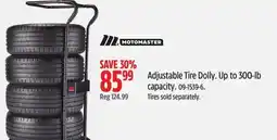 Canadian Tire Motomaster Adjustable Tire Dolly offer