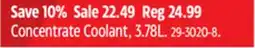 Canadian Tire Prestone Concentrate Coolant, 3.78L offer