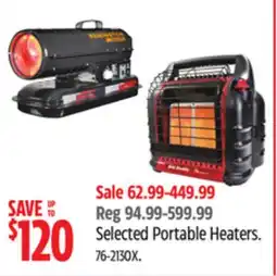 Canadian Tire Remington Selected Portable Heaters offer