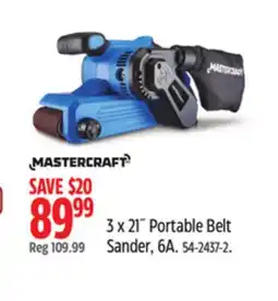Canadian Tire 3 x 21˝ Portable Belt Sander, 6A offer