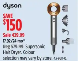 Canadian Tire Dyson Supersonic Hair Dryer. Colour offer