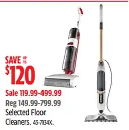 Canadian Tire Bissell Selected Floor Cleaners offer