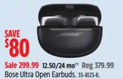 Canadian Tire Bose Ultra Open Earbuds offer