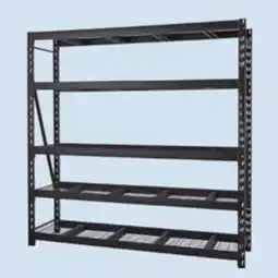 Canadian Tire MAXIMUM 5-Shelf Heavy-Duty Metal Storage Rack offer