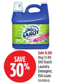 Canadian Tire Old Dutch Laundry Detergent, 150-Load offer