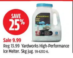 Canadian Tire Yardworks High-Performance Ice Melter offer