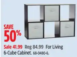 Canadian Tire For Living 6-Cube Cabinet offer