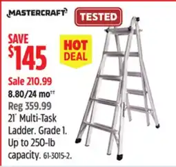 Canadian Tire 21´ Multi-Task Ladder offer