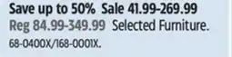 Canadian Tire Selected Furniture offer