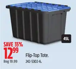 Canadian Tire Mastercraft Flip-Top Tote offer