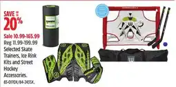 Canadian Tire Selected Skate Trainers, Ice Rink Kits and Street Hockey Accessories offer
