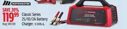 Canadian Tire Classic Series 25/10/2A Battery Charger offer
